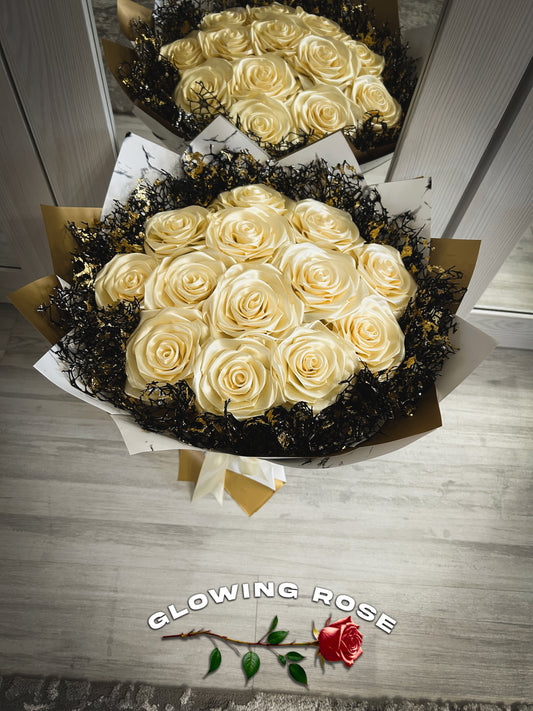 Buchet 13 Trandafiri - GALBEN